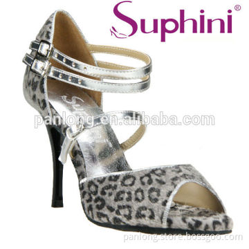 Leopoard two ankle tango shoes women for dancing